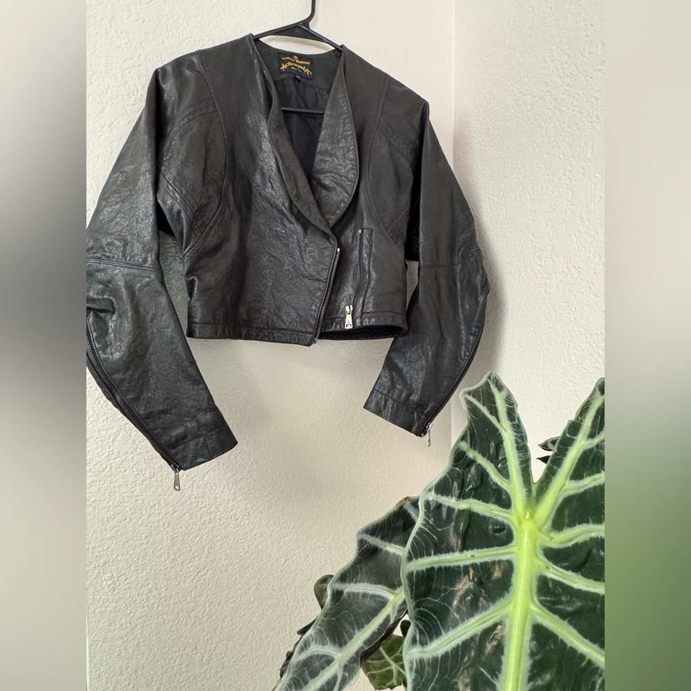 Vivienne Westwood Anglomania leather Jacket Vintage